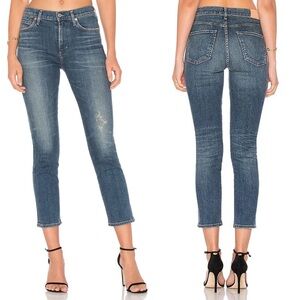 Citizens of Humanity Cara Cigarette High Rise Slim Ankle in Ankara